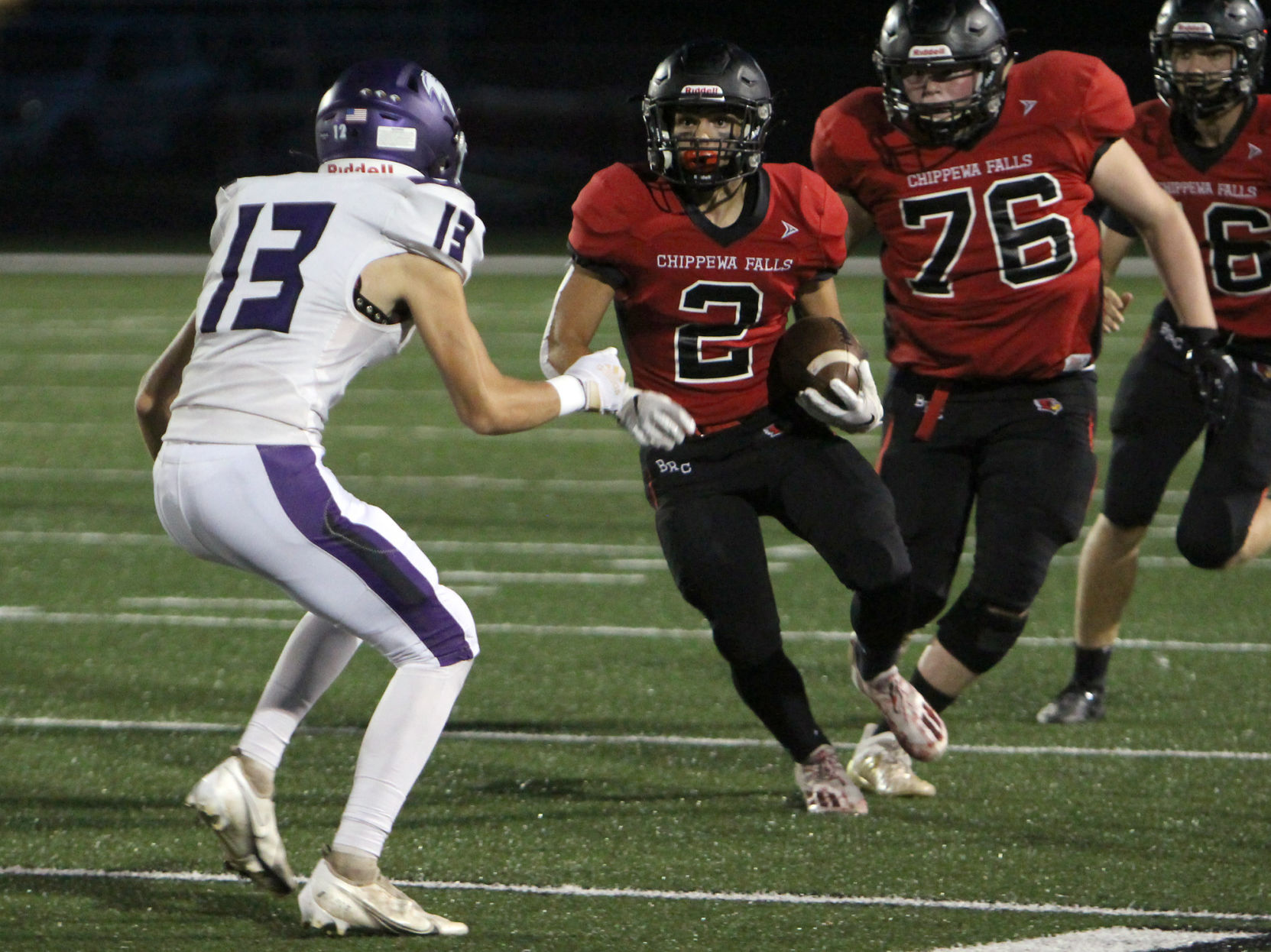Eau Claire Memorial at Chi-Hi football 10-1-21